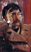 James Tissot Self Portrait oil